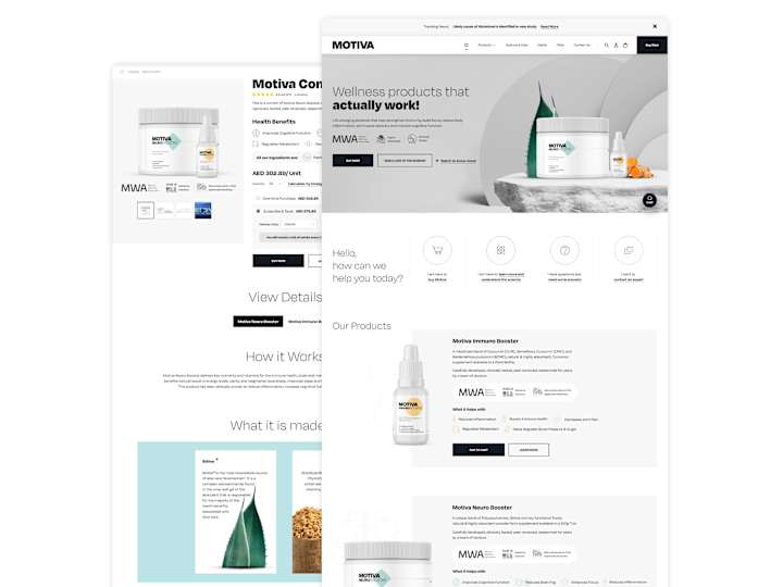 Cover image for Ecommerce Website UI Designing