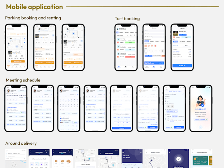 Cover image for Mobile and Web application design and development 