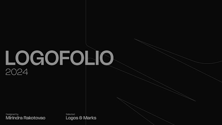 Cover image for Logofolio 2024 - Mirindra Rakotovao