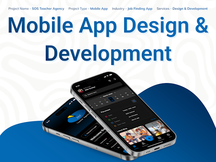 Cover image for SOS Staffing Agency App | Mobile App Development 