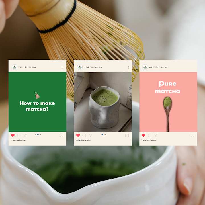 Cover image for MATCHA HOUSE - BRAND IDENTITY on Behance