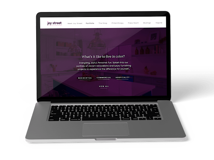 Cover image for Joy Street Design - Website UI/UX