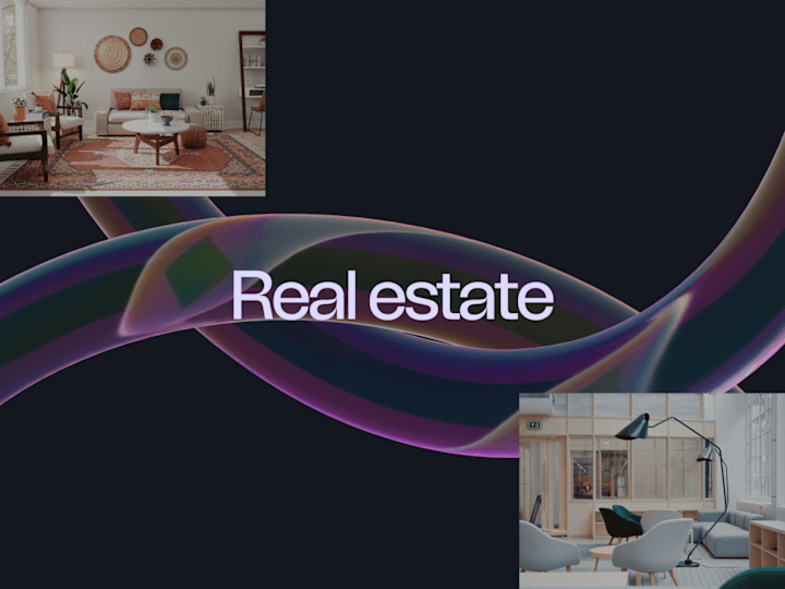 Cover image for Real estate web,Pad & mobile views.