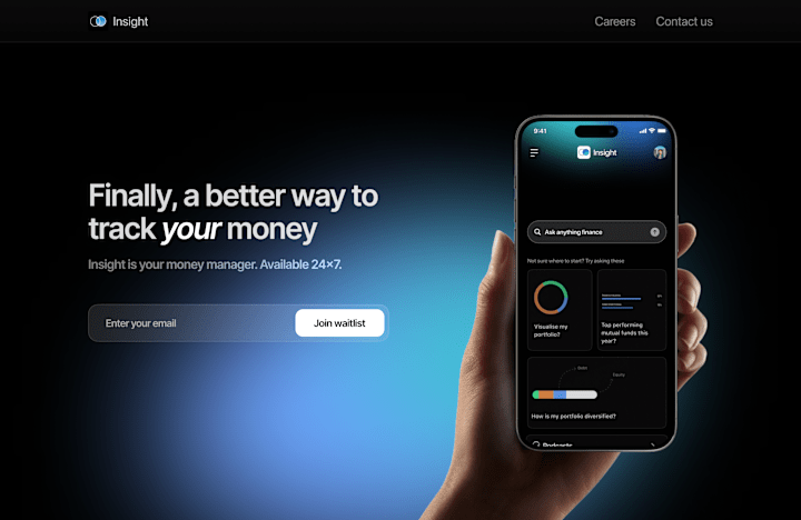 Cover image for AI powered personal finance app: Product Design