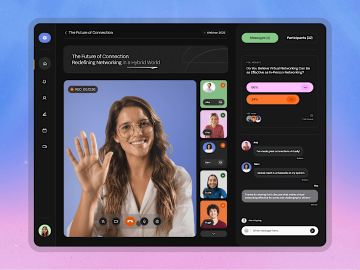 Cover image for Sphere | Events Platform Framer Landing Page
