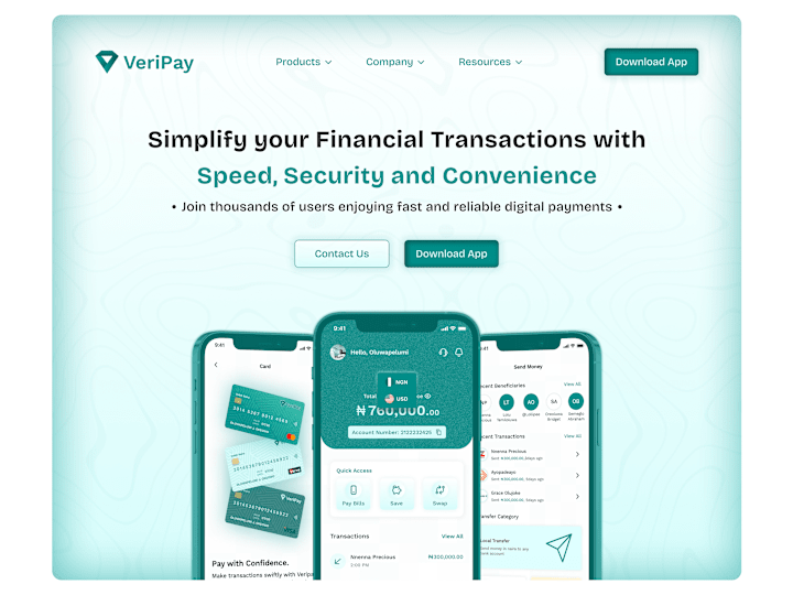 Cover image for Veripay