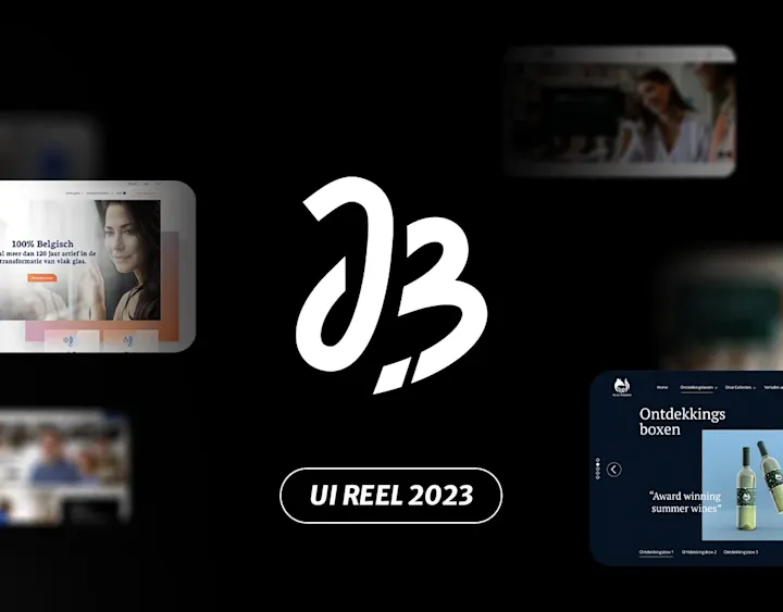 Cover image for UI Design Reel 2023