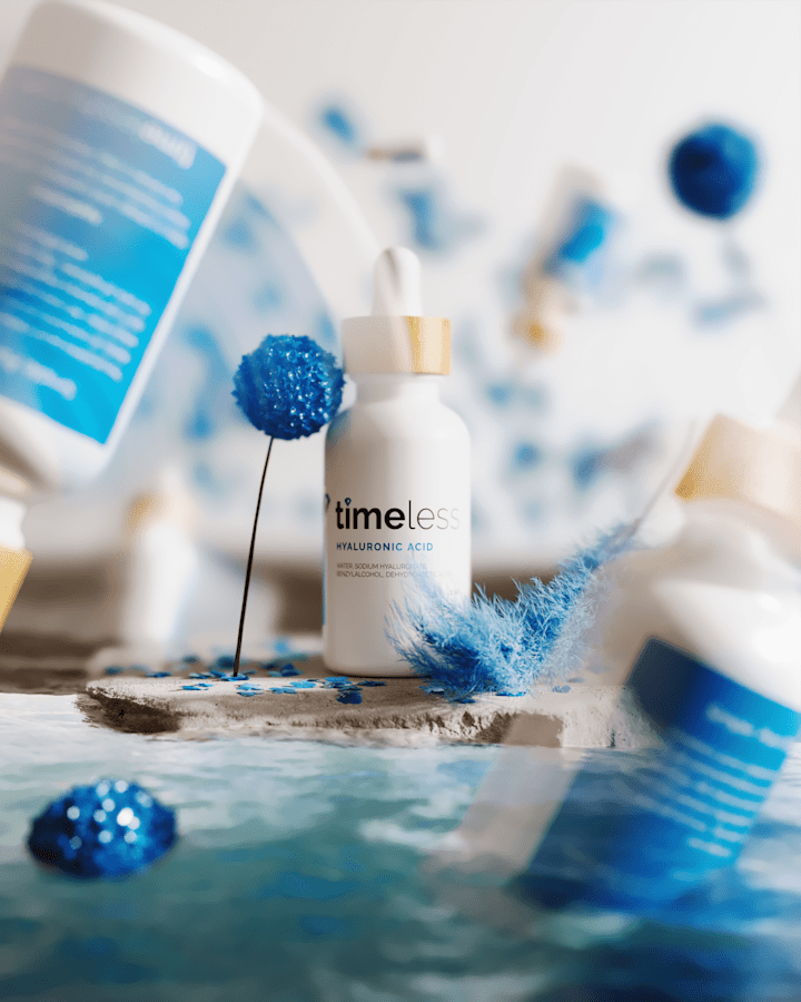 Cover image for Timeless Skincare White | 3D Product Render