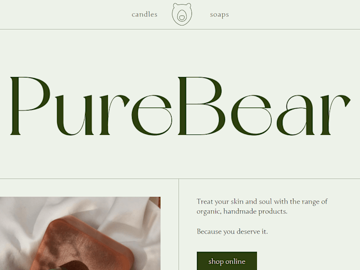 Cover image for PureBear Website 