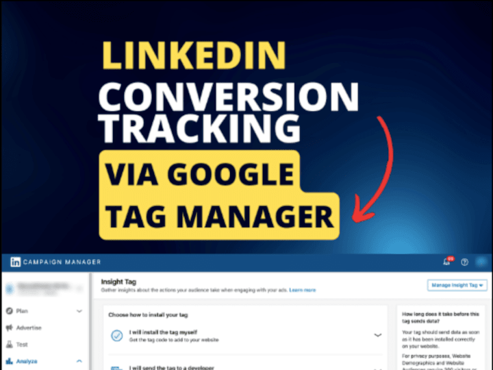 Cover image for 💼 LinkedIn Insight Tag & Conversion Tracking Setup with GTM 📊