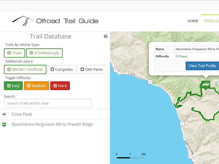 Cover image for Offroad Trail Guide geospatial backend