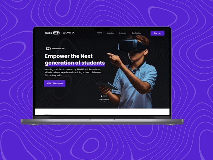 Cover image for Skill e Labs - Landing page Redesign