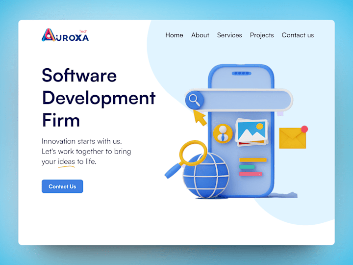 Cover image for Website Design & Landing Page Design
