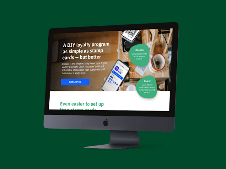Cover image for Mobile Loyalty card for your coffee shop | Doppio app