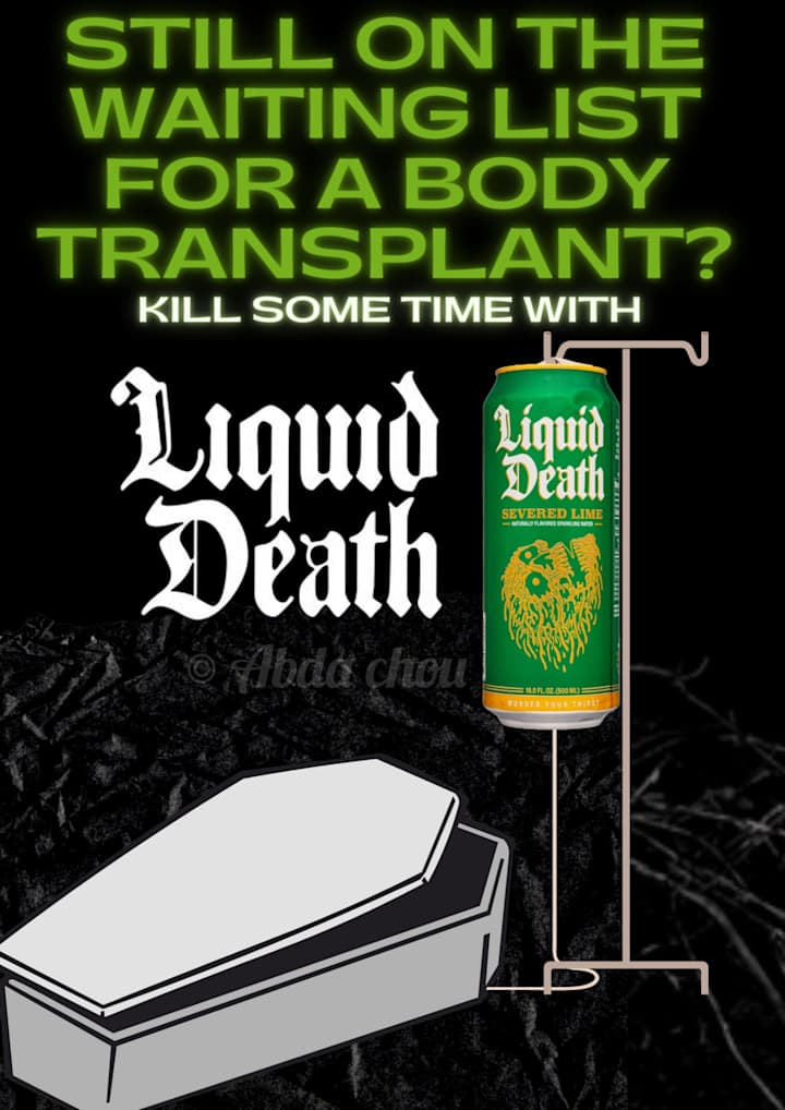 Cover image for Spec work: Liquid Death 