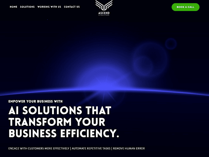 Cover image for Ascend AI Solutions | Business AI Automation Experts