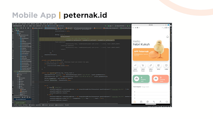 Cover image for Mobile App | peternak.id