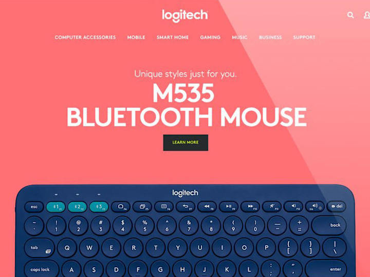 Cover image for Logitech Rebrand