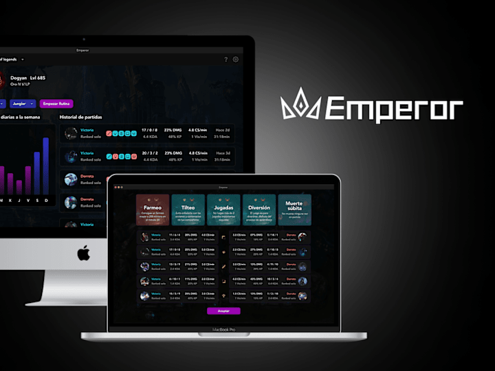 Cover image for Emperor - Desktop App for Video Game Statistics