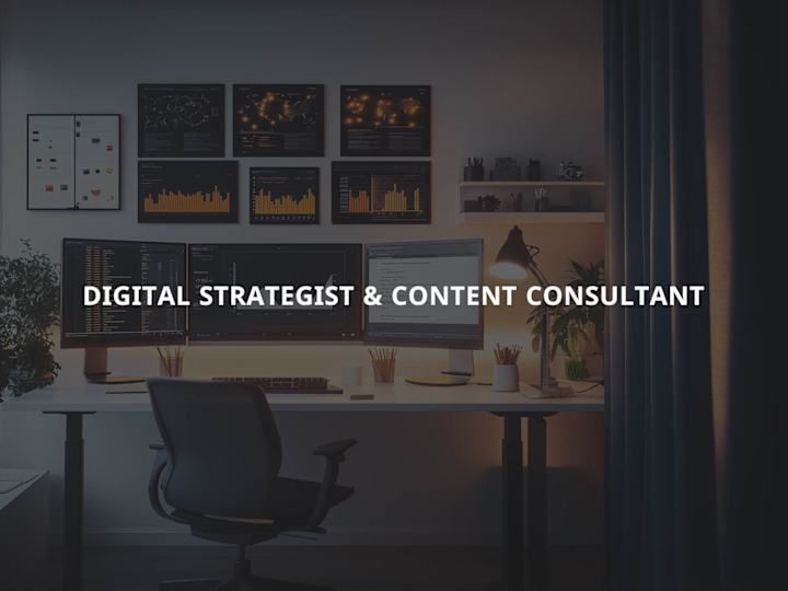 Cover image for Digital Strategist & Content Consultant