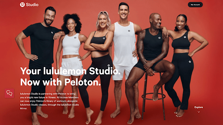 Cover image for Lululemon Studio E-commerce Development