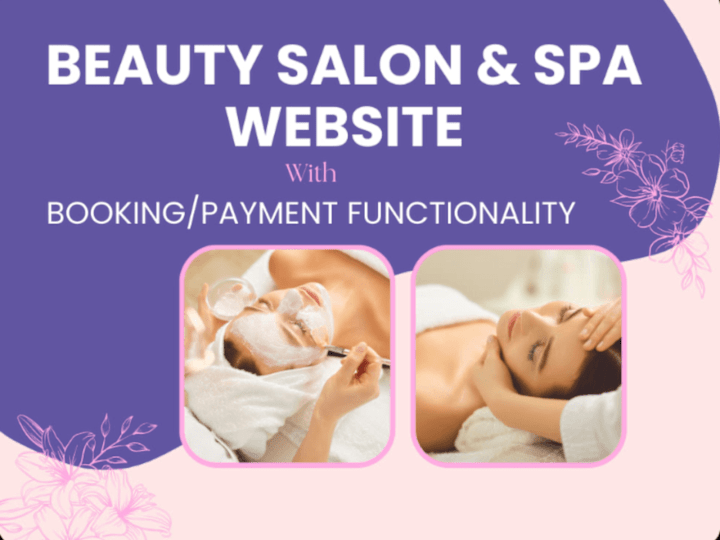 Cover image for  Get Beauty Salon Website, Wellness, Fitness center Website