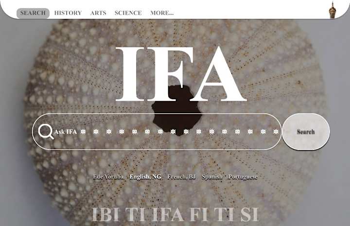 Cover image for IFA search Engine | Behance