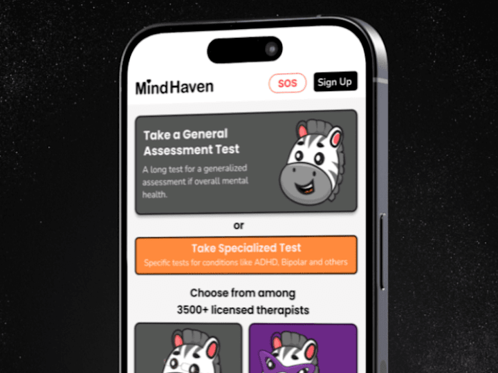 Cover image for Mental Health App