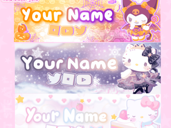 Cover image for 🧸💌 Twitter Headers