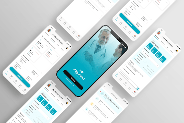 Cover image for Algomed app - UI/UX on Behance