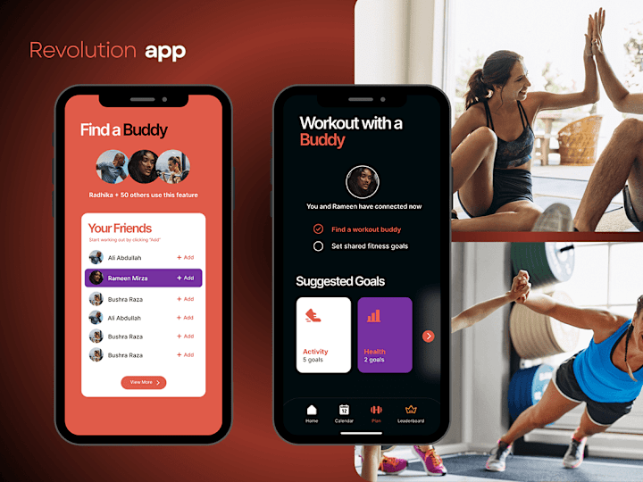 Cover image for Mobile App Design: Revolution Fitness