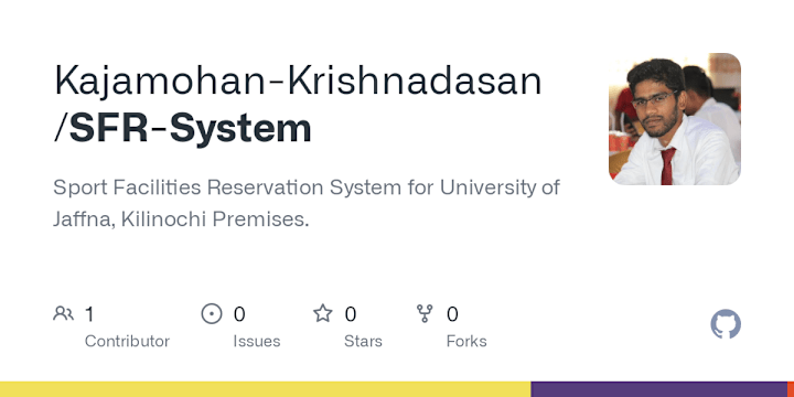 Cover image for Kajamohan-Krishnadasan/SFR-System