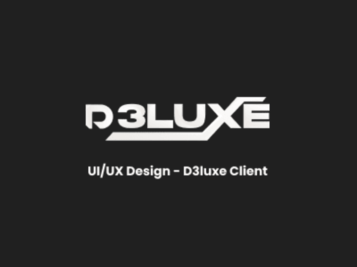 Cover image for Deluxe Client - UI/UX Design