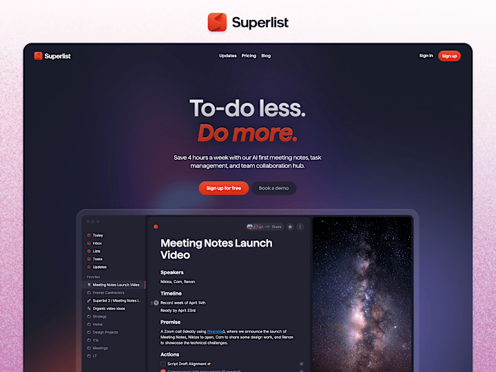 Cover image for Superlist Website Rebuild and Migration