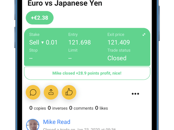 Cover image for Social Trading App