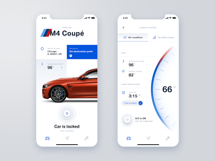 Cover image for BMW Connected App Concept