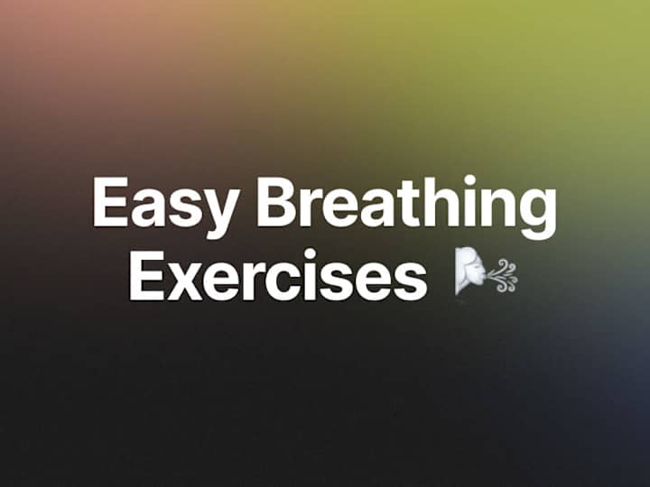 Cover image for 4 Easy Breathing Exercises to Reduce Stress at Work