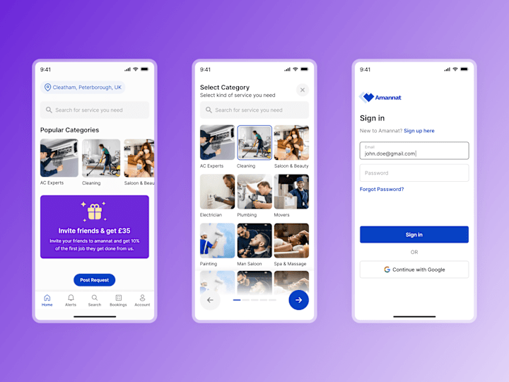 Cover image for Professional Mobile Application Design | Figma UI/UX design