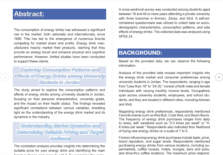 Cover image for Full Statistical Report/ Dissertation writing