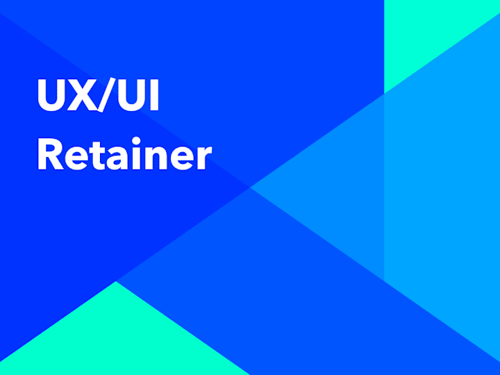 Cover image for UX/UI retainer