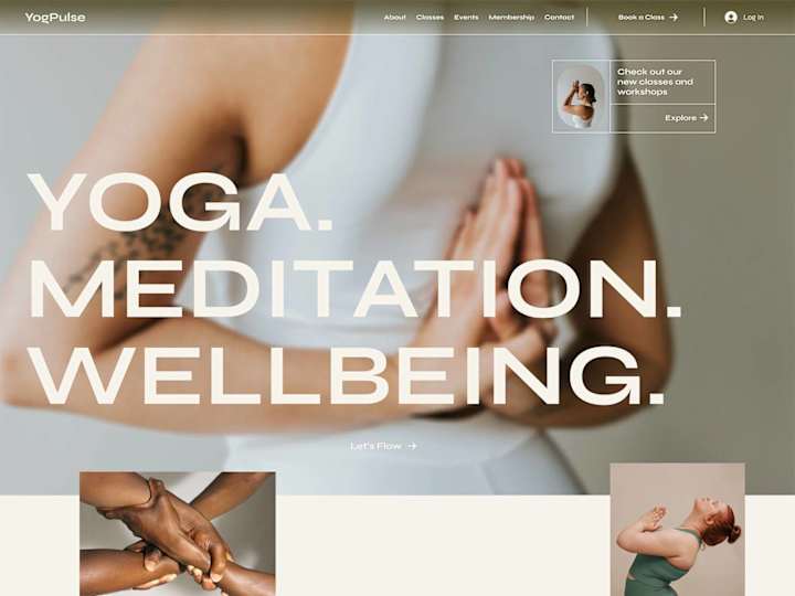 Cover image for  YogPulse Yoga Studio | Wix