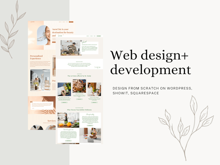 Cover image for Web Design + Development