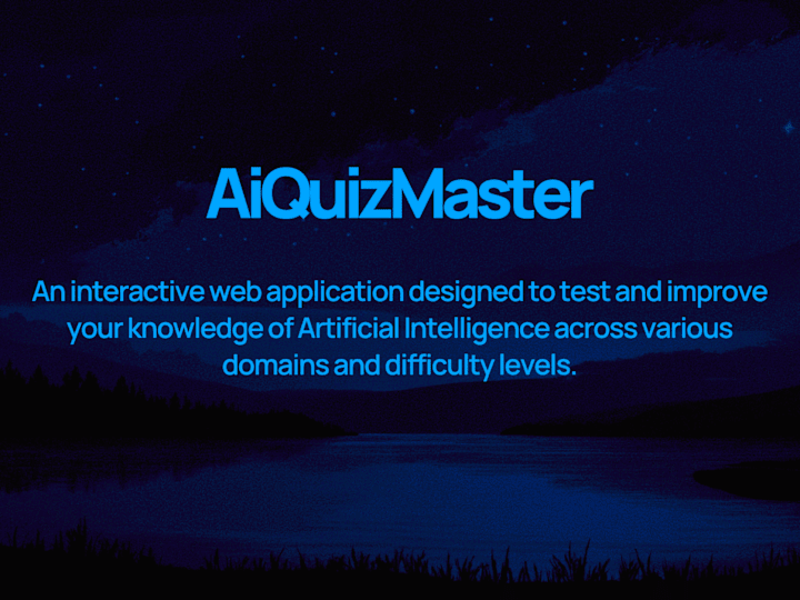 Cover image for AiQuizMaster