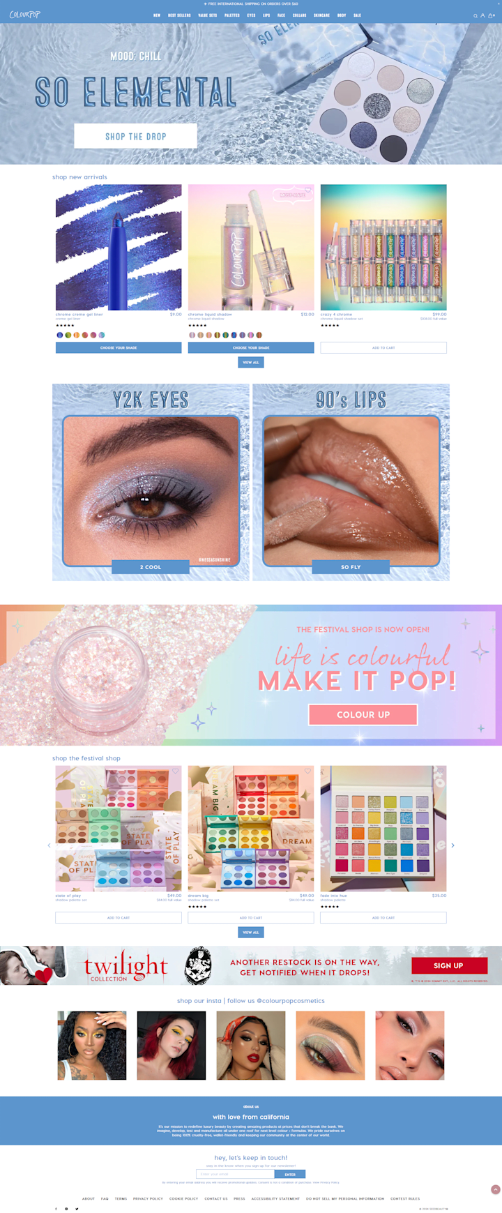 Cover image for ColourPop Cosmetics