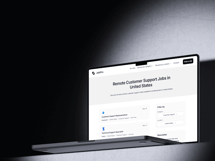 Cover image for JobPro — SEO-optimized Job Board Development