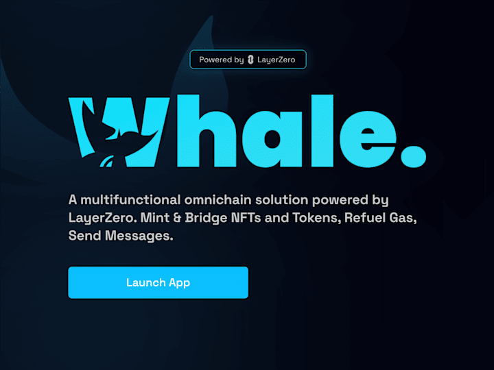 Cover image for Whale - Multifunctional omnichain solution powered by LayerZero 