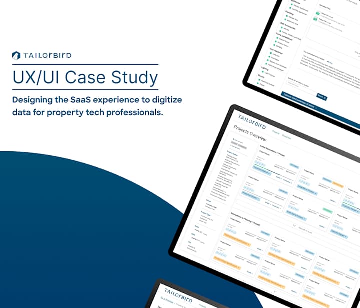 Cover image for SaaS design to digitize data for property tech