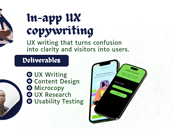 Cover image for In-app UX writing for apps