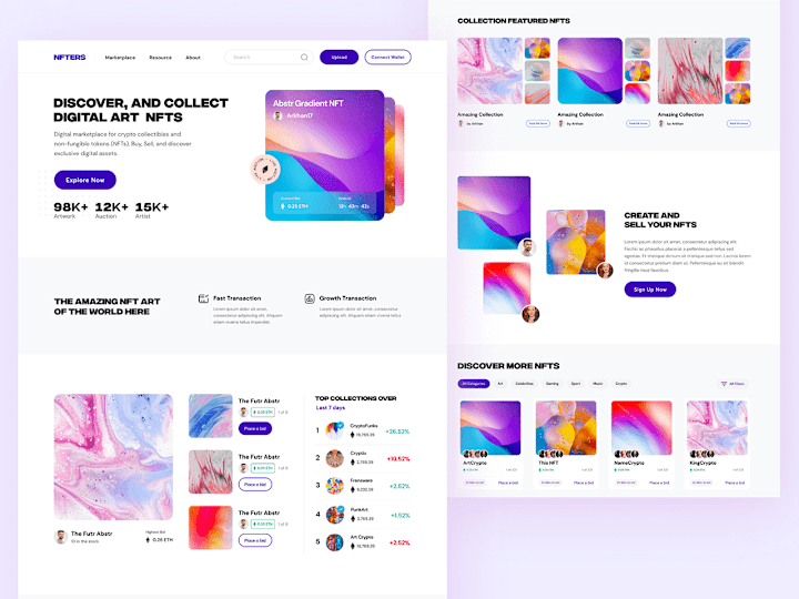 Cover image for NFT Marketplace