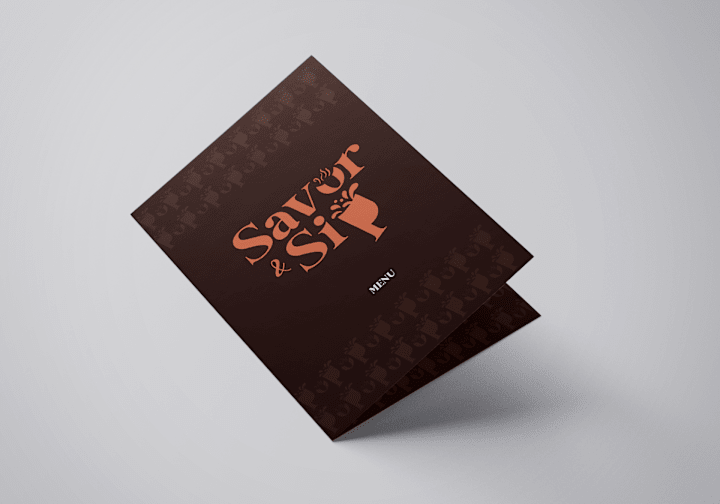 Cover image for Savor and sip